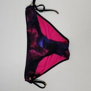Ted Baker Pink Purple Black Bikini Bottoms